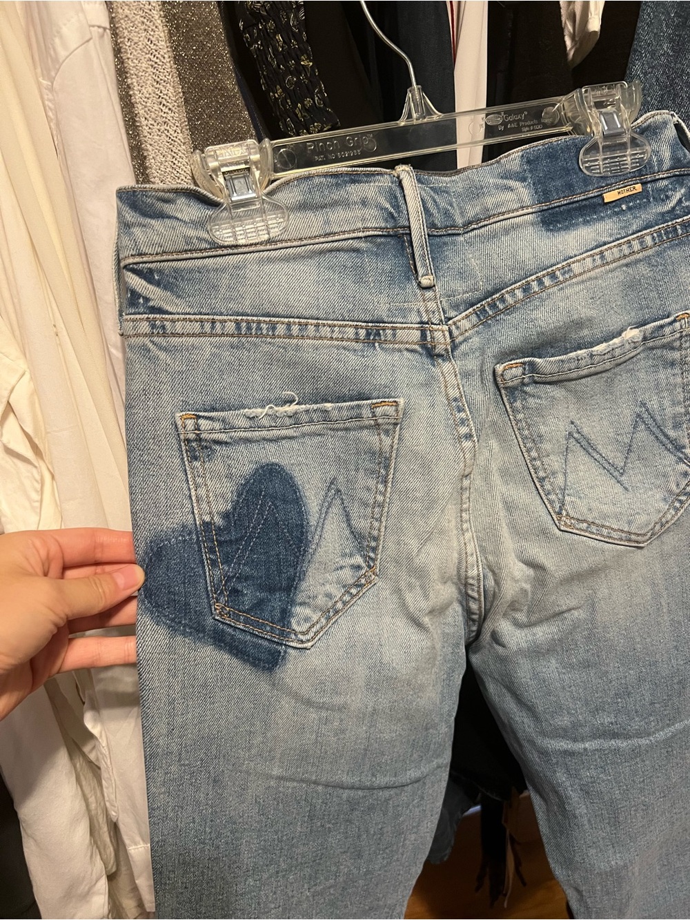Mother denim heart jeans